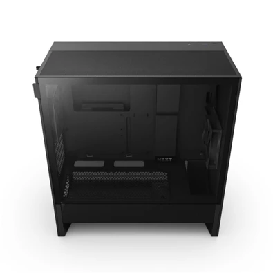 NZXT H5 Flow (2024) fekete (táp nélküli) ablakos mATX ház NZXT H5 Flow (2024) fekete (táp nélküli) ablakos mATX ház