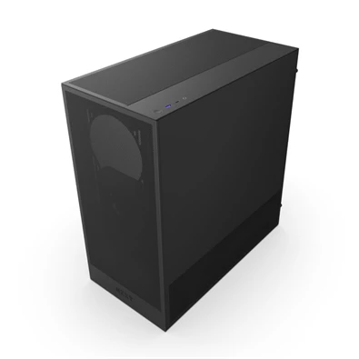 NZXT H5 Flow (2024) fekete (táp nélküli) ablakos mATX ház NZXT H5 Flow (2024) fekete (táp nélküli) ablakos mATX ház