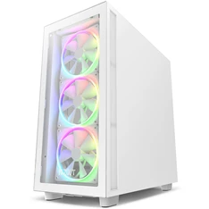 NZXT H7 Elite 2023 Fehér (Táp nélküli) ablakos ATX ház NZXT H7 Elite 2023 Fehér (Táp nélküli) ablakos ATX ház
