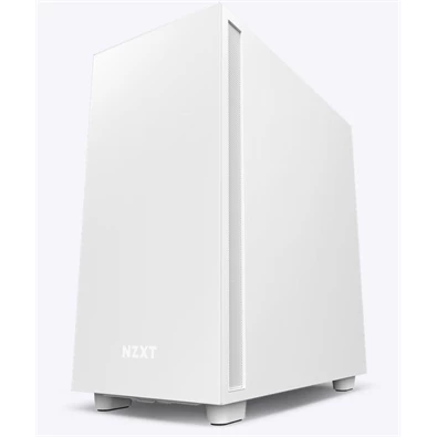 NZXT H7 Fehér (Táp nélküli) ablakos ATX ház
