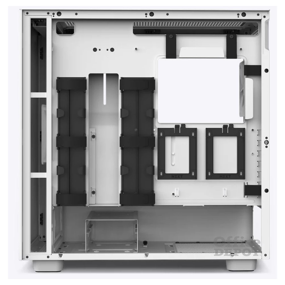 NZXT H7 Fehér (Táp nélküli) ablakos ATX ház