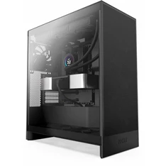 NZXT H7 Flow 2024 Fekete (Táp nélküli) ablakos ATX ház NZXT H7 Flow 2024 Fekete (Táp nélküli) ablakos ATX ház