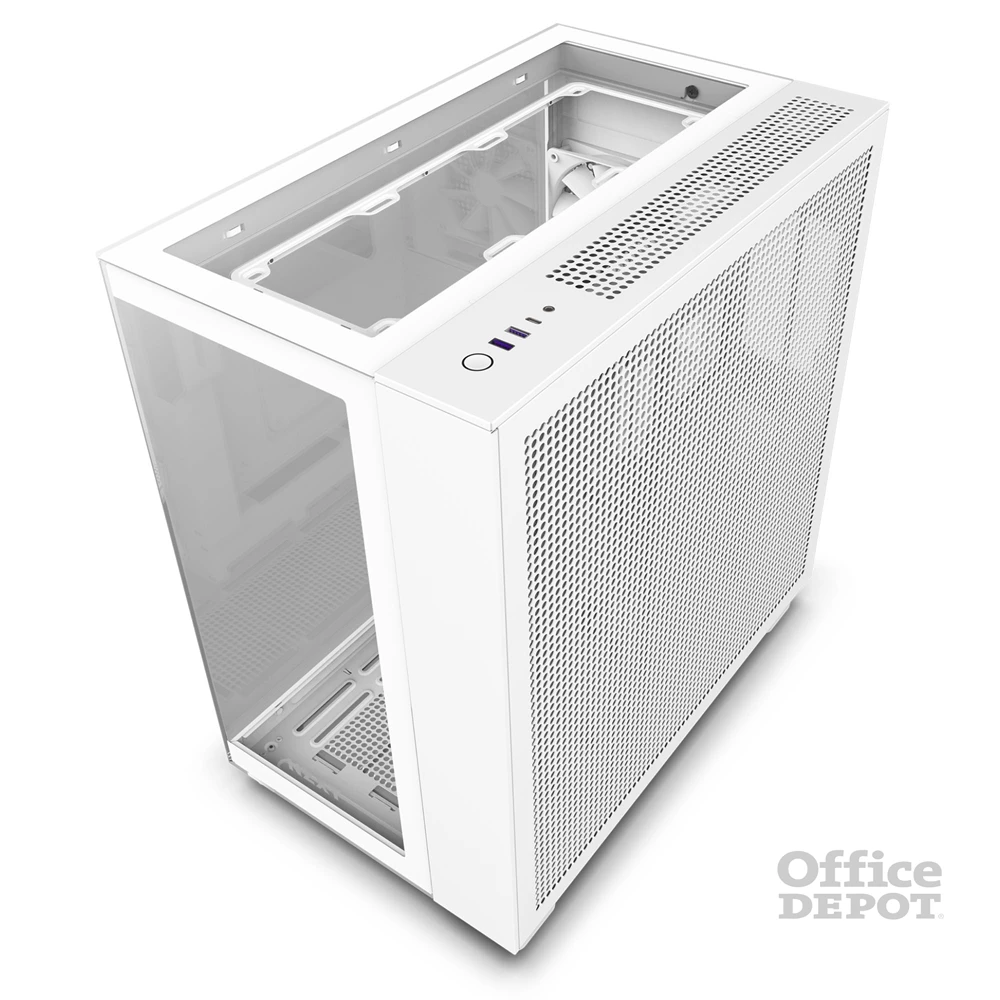 NZXT H9 Elite Fehér (Táp nélküli) ablakos ATX ház