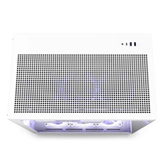 NZXT H9 Flow Fehér (Táp nélküli) ablakos ATX ház NZXT H9 Flow Fehér (Táp nélküli) ablakos ATX ház