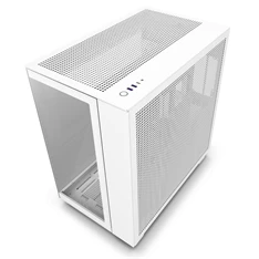 NZXT H9 Flow Fehér (Táp nélküli) ablakos ATX ház NZXT H9 Flow Fehér (Táp nélküli) ablakos ATX ház