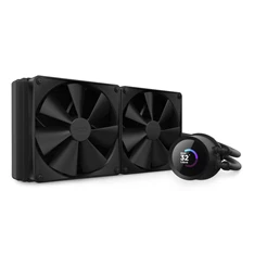 NZXT Kraken 280 280mm 2x140mm AIO RGB fekete vízhűtéses processzor hűtő NZXT Kraken 280 280mm 2x140mm AIO RGB fekete vízhűtéses processzor hűtő