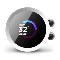 NZXT Kraken 280 280mm 2x140mm AIO RGB fehér vízhűtéses processzor hűtő NZXT Kraken 280 280mm 2x140mm AIO RGB fehér vízhűtéses processzor hűtő