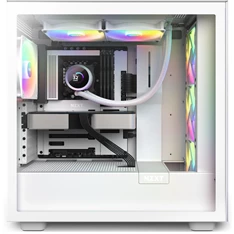 NZXT Kraken 280 280mm 2x140mm AIO RGB fehér vízhűtéses processzor hűtő NZXT Kraken 280 280mm 2x140mm AIO RGB fehér vízhűtéses processzor hűtő