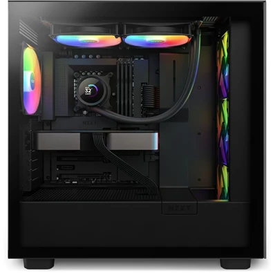 NZXT Kraken 280 280mm 2x140mm AIO fekete vízhűtéses processzor hűtő NZXT Kraken 280 280mm 2x140mm AIO fekete vízhűtéses processzor hűtő