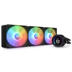 NZXT Kraken Elite 360 360mm 3x120mm AIO RGB fekete vízhűtéses processzor hűtő NZXT Kraken Elite 360 360mm 3x120mm AIO RGB fekete vízhűtéses processzor hűtő