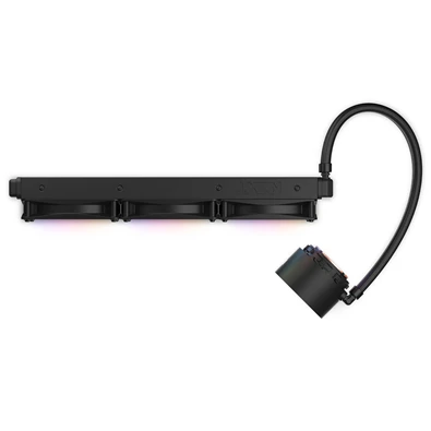 NZXT Kraken Elite 360 360mm 3x120mm AIO RGB fekete vízhűtéses processzor hűtő NZXT Kraken Elite 360 360mm 3x120mm AIO RGB fekete vízhűtéses processzor hűtő