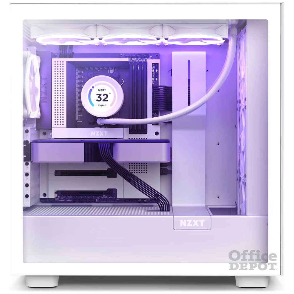 NZXT N7 B650E Wi-Fi AMD B650 AM5 ATX fehér alaplap
