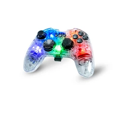 Nacon 2809125 GC-200WL vezeték nélküli átlátszó RGB PC kontroller Nacon 2809125 GC-200WL vezeték nélküli átlátszó RGB PC kontroller