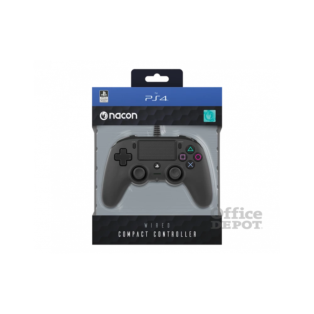 Nacon 2804959 Compact PS4 vezetékes fekete kontroller