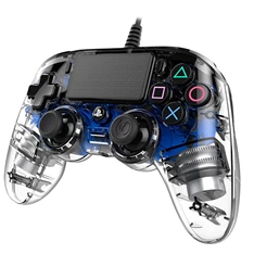 Nacon 2804957 Compact PS4 átlátszó-halványkék vezetékes kontroller Nacon 2804957 Compact PS4 átlátszó-halványkék vezetékes kontroller