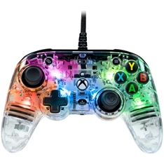 Nacon 2808488 Pro Compact Xbox Series vezetékes átlátszó RGB kontroller Nacon 2808488 Pro Compact Xbox Series vezetékes átlátszó RGB kontroller