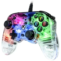 Nacon 2808488 Pro Compact Xbox Series vezetékes átlátszó RGB kontroller Nacon 2808488 Pro Compact Xbox Series vezetékes átlátszó RGB kontroller