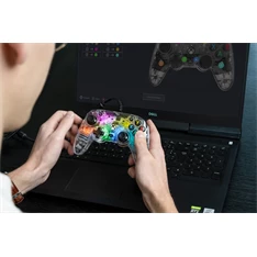 Nacon 2808488 Pro Compact Xbox Series vezetékes átlátszó RGB kontroller Nacon 2808488 Pro Compact Xbox Series vezetékes átlátszó RGB kontroller