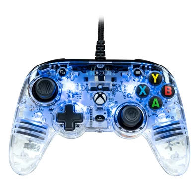 Nacon 2808488 Pro Compact Xbox Series vezetékes átlátszó RGB kontroller Nacon 2808488 Pro Compact Xbox Series vezetékes átlátszó RGB kontroller