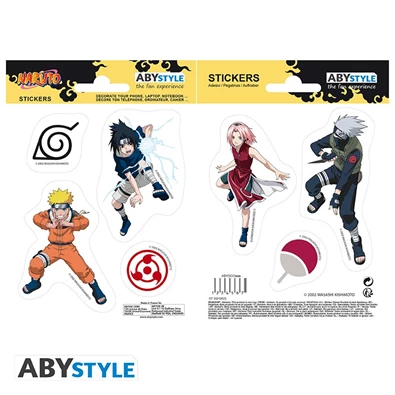 Naruto "Team 7" matrica csomag Naruto "Team 7" matrica csomag