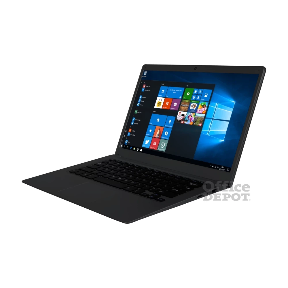 Navon Slim Book laptop (14"FHD/Intel Celeron N3350/Int. VGA/4GB RAM/64GB/Win10) - fekete