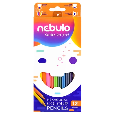 Nebulo 12db-os színes ceruza készlet Nebulo 12db-os színes ceruza készlet