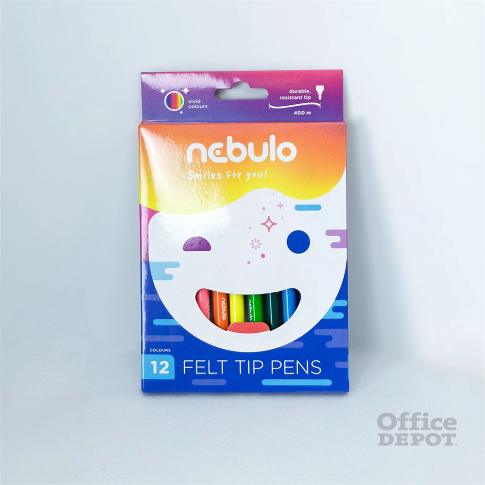 Nebulo 150 g 12 db színes gyurma készlet