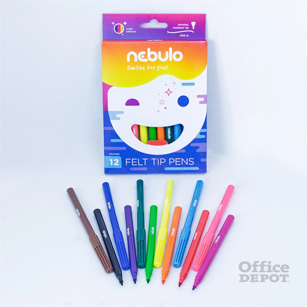 Nebulo 150 g 12 db színes gyurma készlet