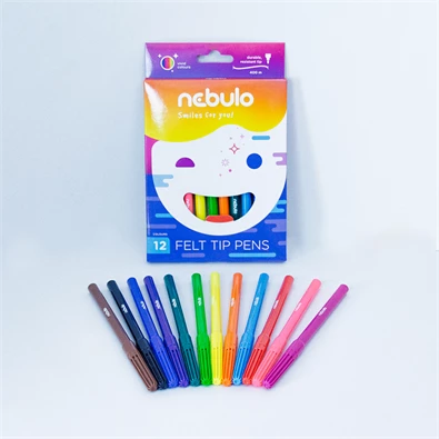 Nebulo 150 g 12 db színes gyurma készlet