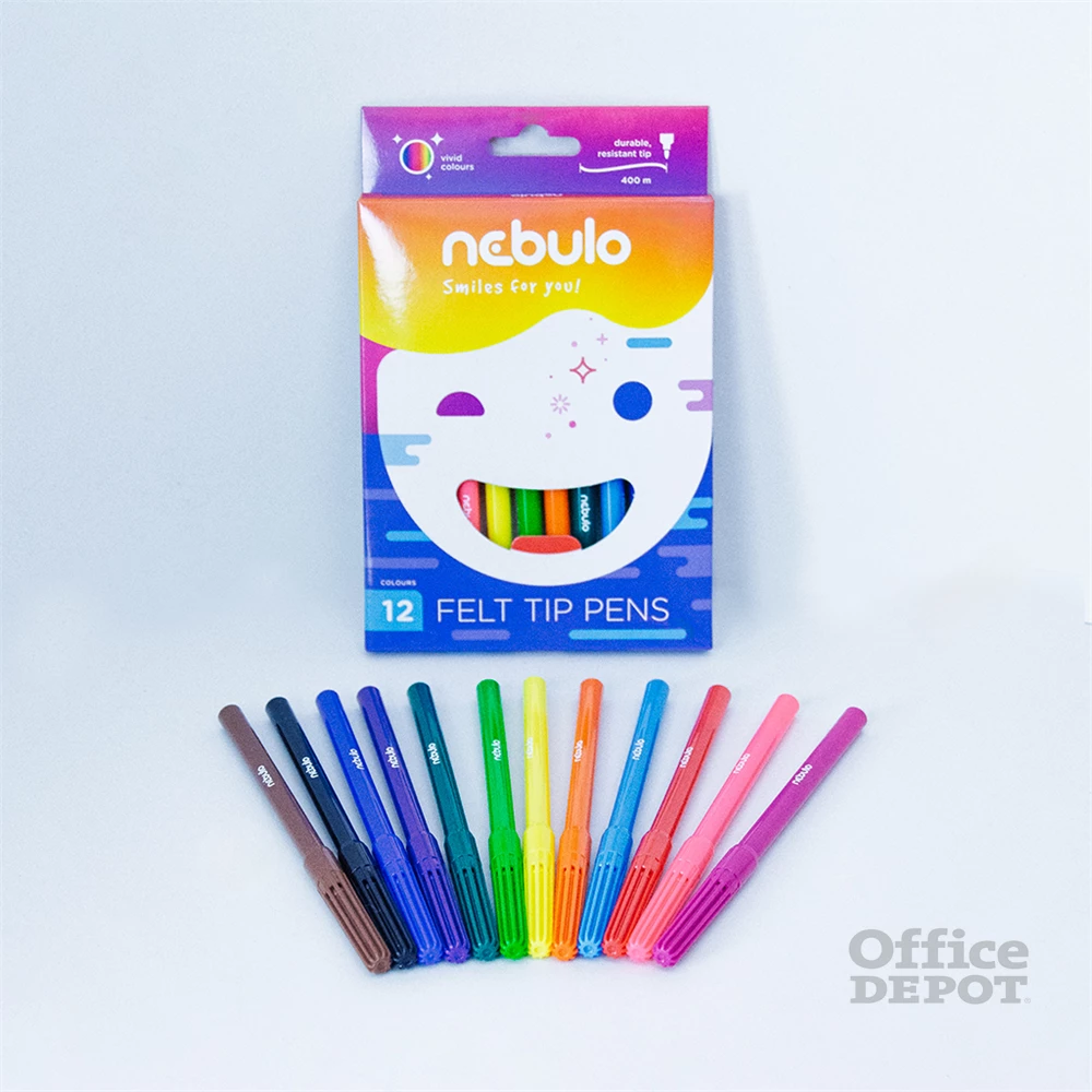 Nebulo 150 g 12 db színes gyurma készlet