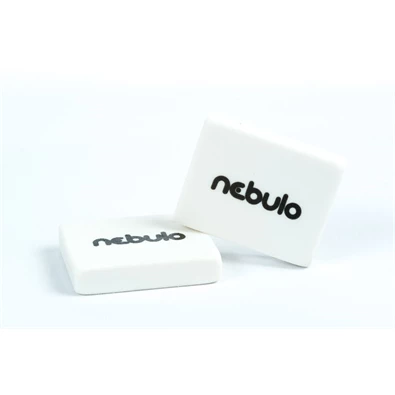 Nebulo 3 színben logózott radír Nebulo 3 színben logózott radír