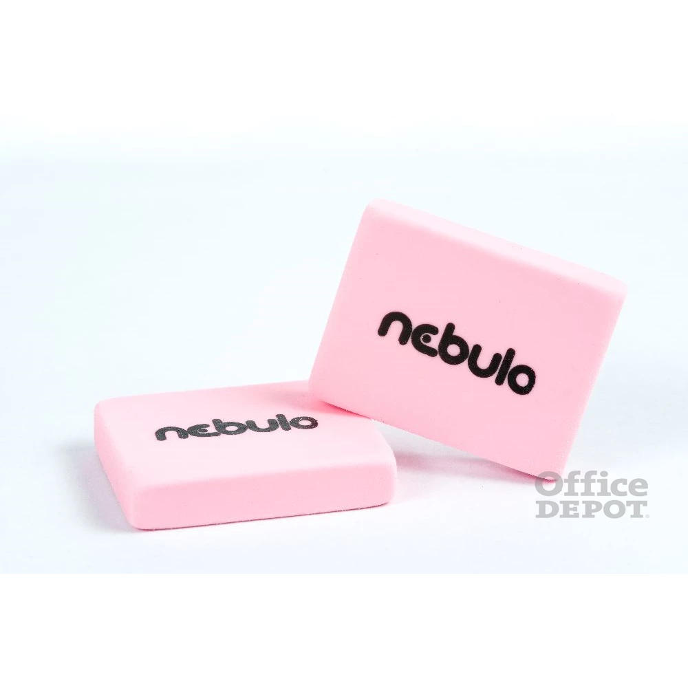 Nebulo 3 színben logózott radír