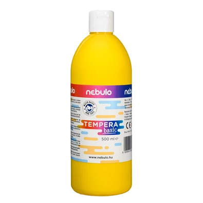 Nebulo 500 ml-es sárga tempera festék Nebulo 500 ml-es sárga tempera festék