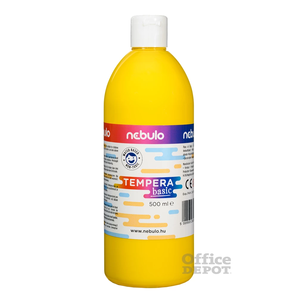 Nebulo 500 ml-es sárga tempera festék