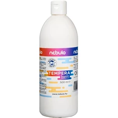 Nebulo 500ml-es fehér tempera festék Nebulo 500ml-es fehér tempera festék