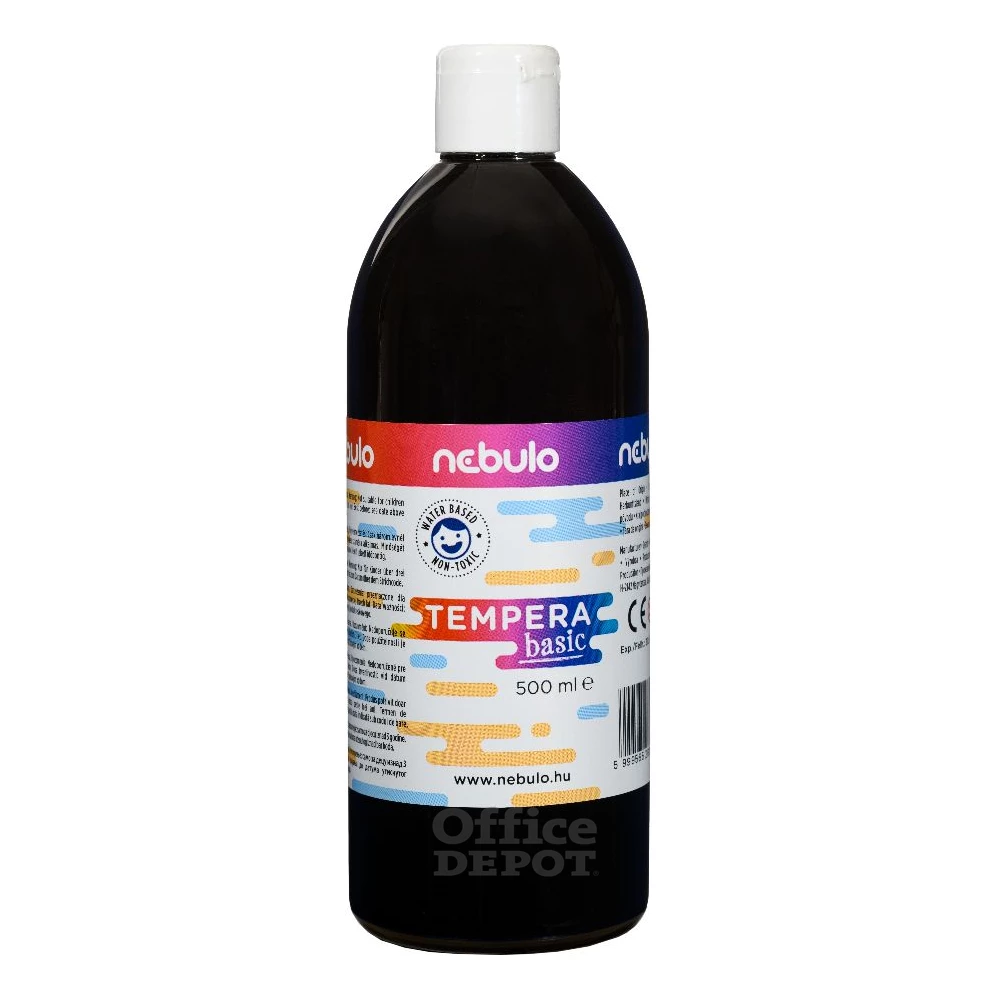 Nebulo 500ml-es fekete tempera festék