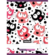 Nebulo L-Design A4 81-32 tűzött vonalas füzet Nebulo L-Design A4 81-32 tűzött vonalas füzet
