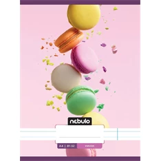 Nebulo L-Design A4 81-32 tűzött vonalas füzet Nebulo L-Design A4 81-32 tűzött vonalas füzet