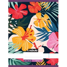 Nebulo L-Design A4 81-32 tűzött vonalas füzet Nebulo L-Design A4 81-32 tűzött vonalas füzet