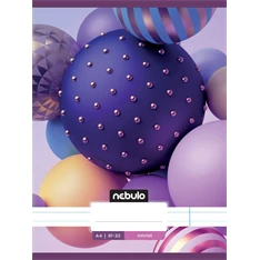 Nebulo L-Design A4 81-32 tűzött vonalas füzet Nebulo L-Design A4 81-32 tűzött vonalas füzet
