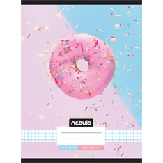Nebulo L-Design A4 87-32 tűzött kockás füzet