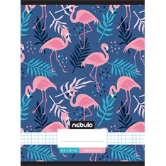 Nebulo L-Design A4 87-32 tűzött kockás füzet