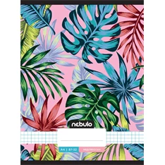 Nebulo L-Design A4 87-32 tűzött kockás füzet