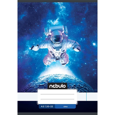 Nebulo Vagány minták A5 20-32 tűzött sima füzet Nebulo Vagány minták A5 20-32 tűzött sima füzet