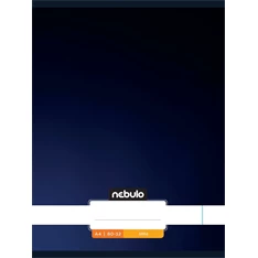 Nebulo Xtreme A4 80-32 tűzött sima füzet