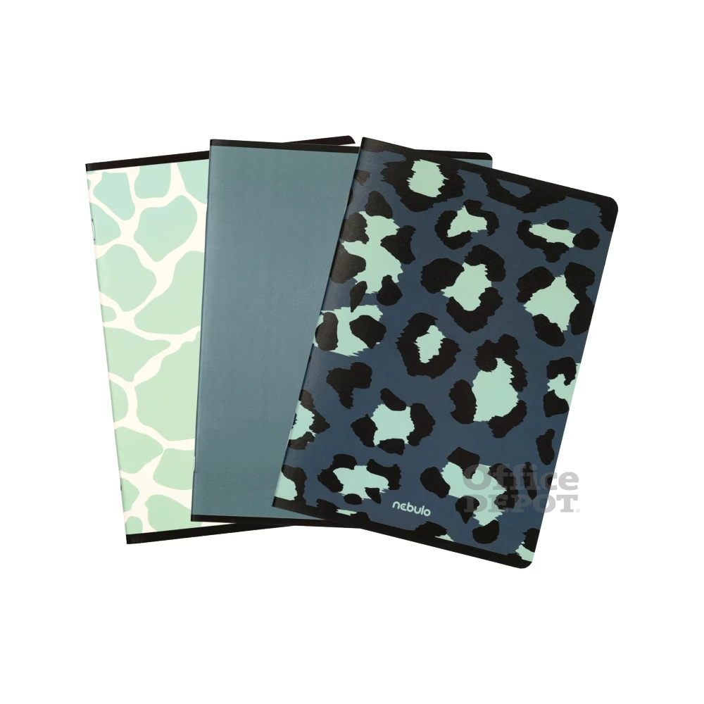 Nebulo dizájn A4 vegyes mintájú sima füzet