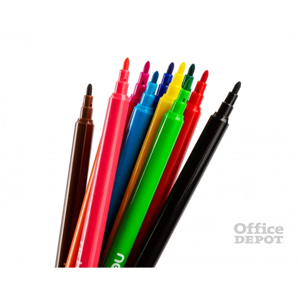 Nebulo vízbázisú 12db-os vegyes színű filctoll készlet