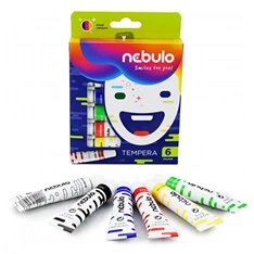 Nebulo 6 féle színű tempera készlet Nebulo 6 féle színű tempera készlet