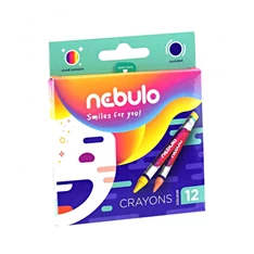 Nebulo 12db-os vegyes színű zsírkréta Nebulo 12db-os vegyes színű zsírkréta