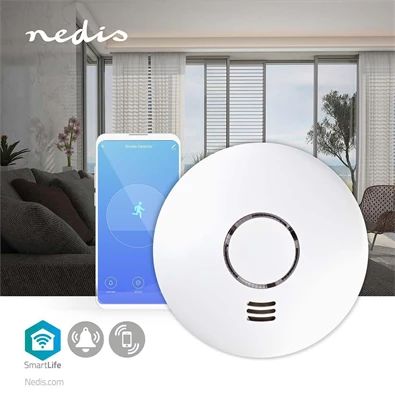 Nedis WIFIDS10WT SmartLife füstérzékelő Nedis WIFIDS10WT SmartLife füstérzékelő